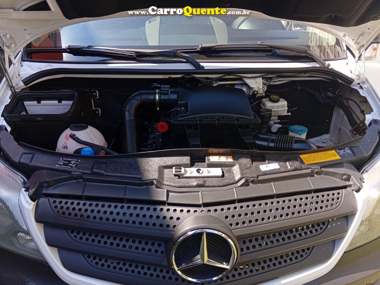 MERCEDES-BENZ   SPRINTER 313 FURGÃO LONGO 2.2 129CV DIES   BRANCO 2019 2.2 DIESEL - Loja
