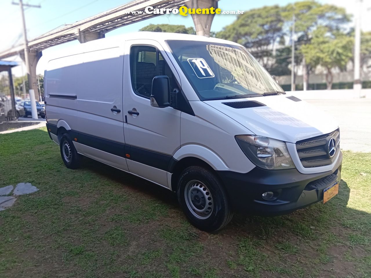 MERCEDES-BENZ   SPRINTER 313 FURGÃO LONGO 2.2 129CV DIES   BRANCO 2019 2.2 DIESEL - Loja