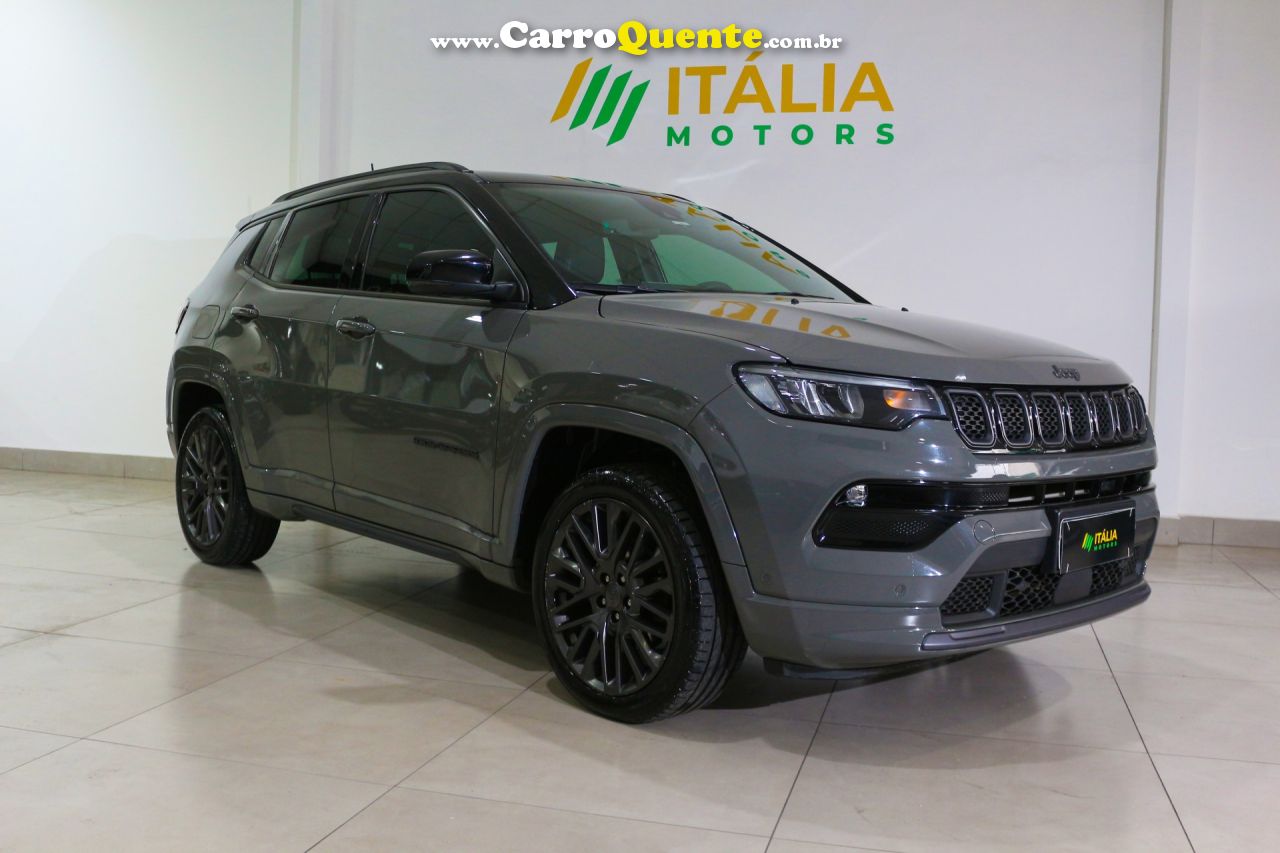 JEEP   COMPASS S T270 1.3 TB 4X2 FLEX AUT.   CINZA 2022 1.3 FLEX - Loja