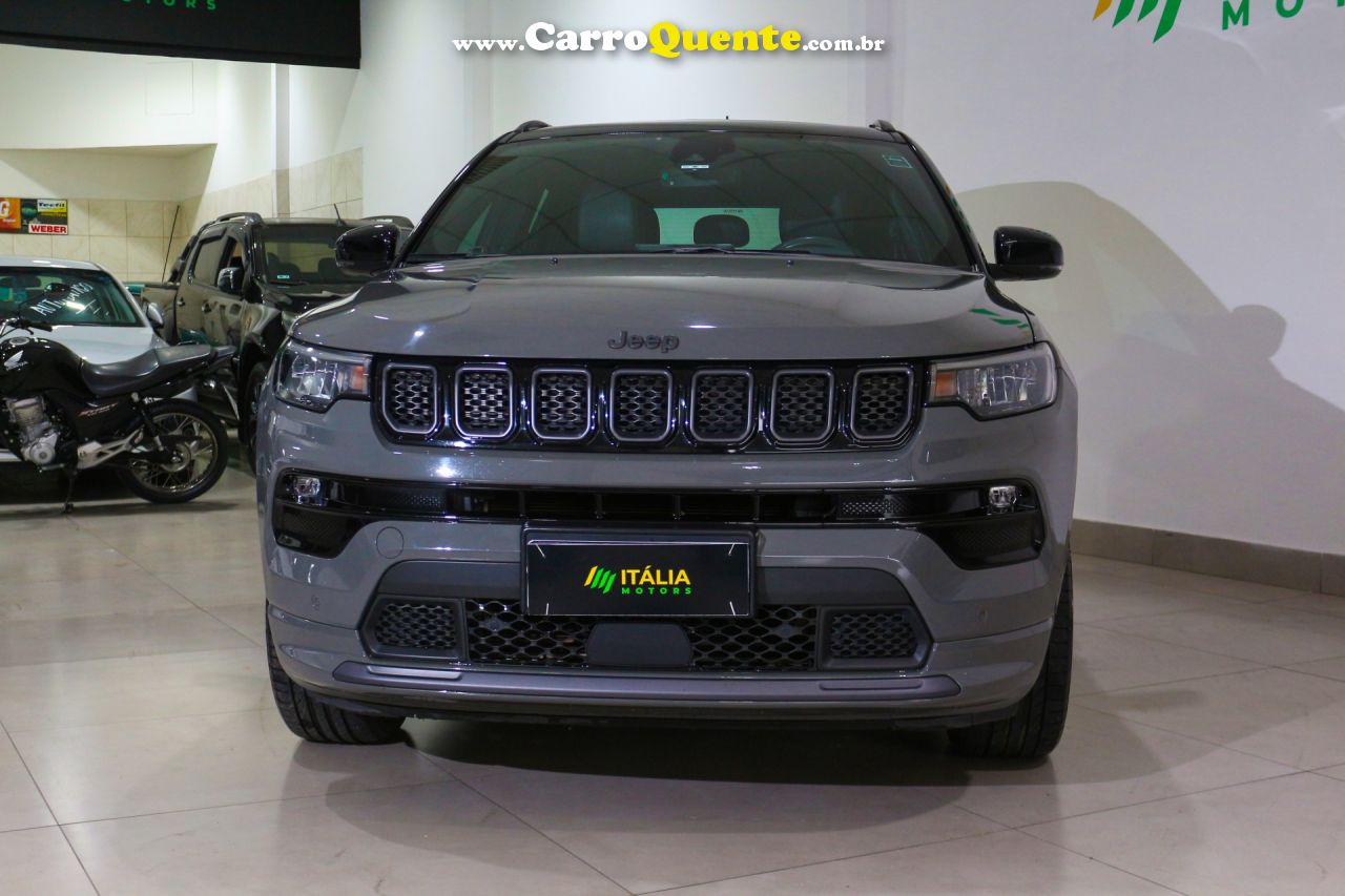 JEEP   COMPASS S T270 1.3 TB 4X2 FLEX AUT.   CINZA 2022 1.3 FLEX - Loja