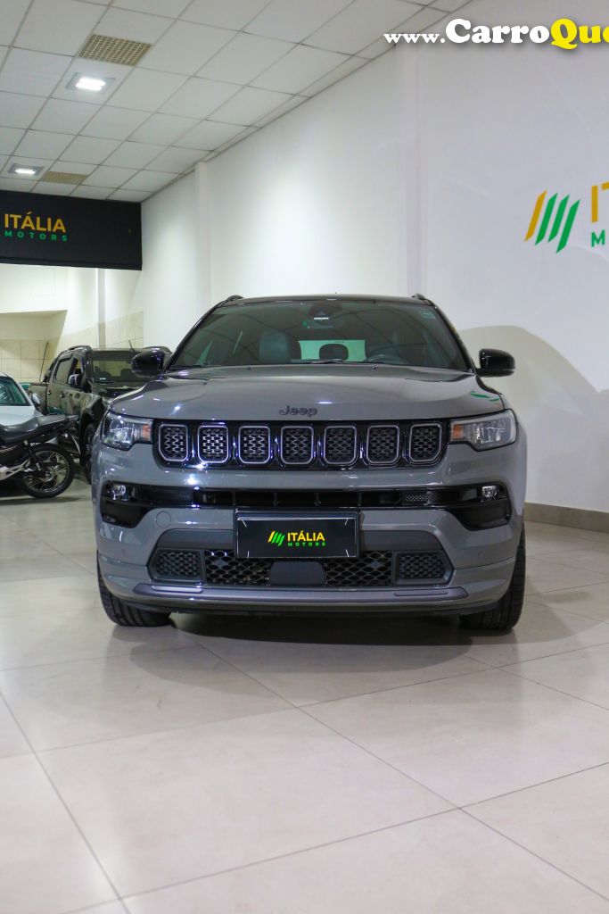 JEEP   COMPASS S T270 1.3 TB 4X2 FLEX AUT.   CINZA 2022 1.3 FLEX - Loja