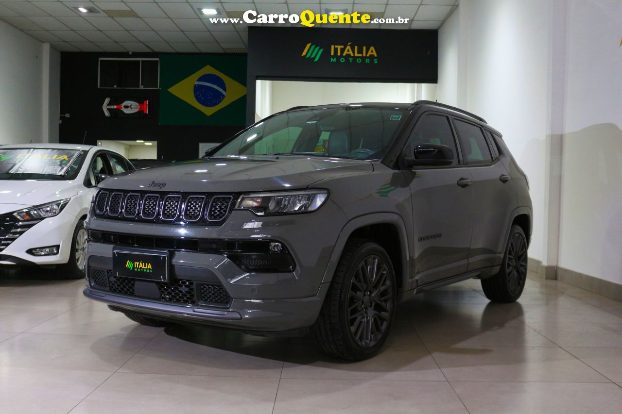 JEEP   COMPASS S T270 1.3 TB 4X2 FLEX AUT.   CINZA 2022 1.3 FLEX - Loja
