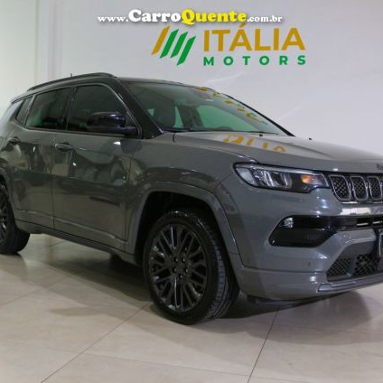 JEEP   COMPASS S T270 1.3 TB 4X2 FLEX AUT.   CINZA 2022 1.3 FLEX
