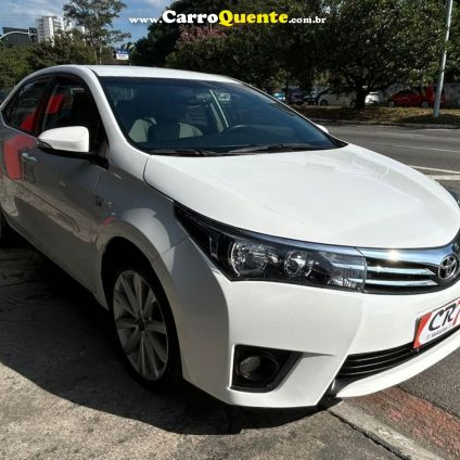 TOYOTA   COROLLA XEI 2.0 FLEX 16V AUT.   BRANCO 2016 2.0 FLEX