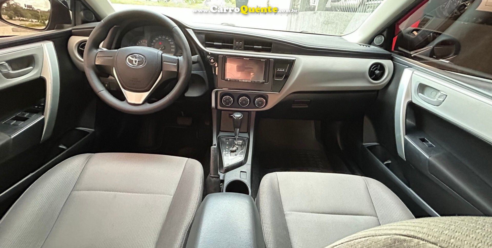 TOYOTA   COROLLA GLI 1.8 FLEX 16V  AUT.   CINZA 2018 1.8 FLEX - Loja