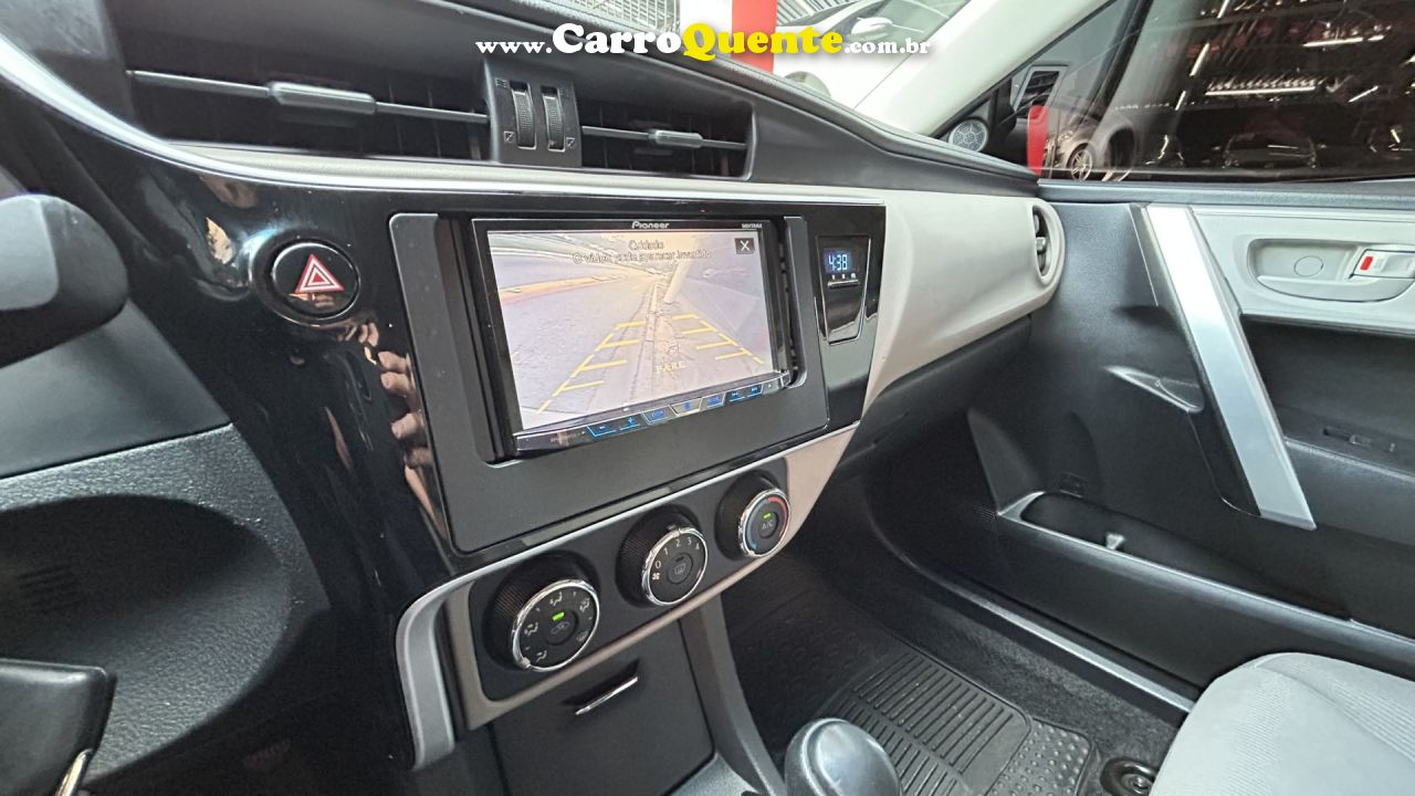 TOYOTA   COROLLA GLI 1.8 FLEX 16V  AUT.   CINZA 2018 1.8 FLEX - Loja
