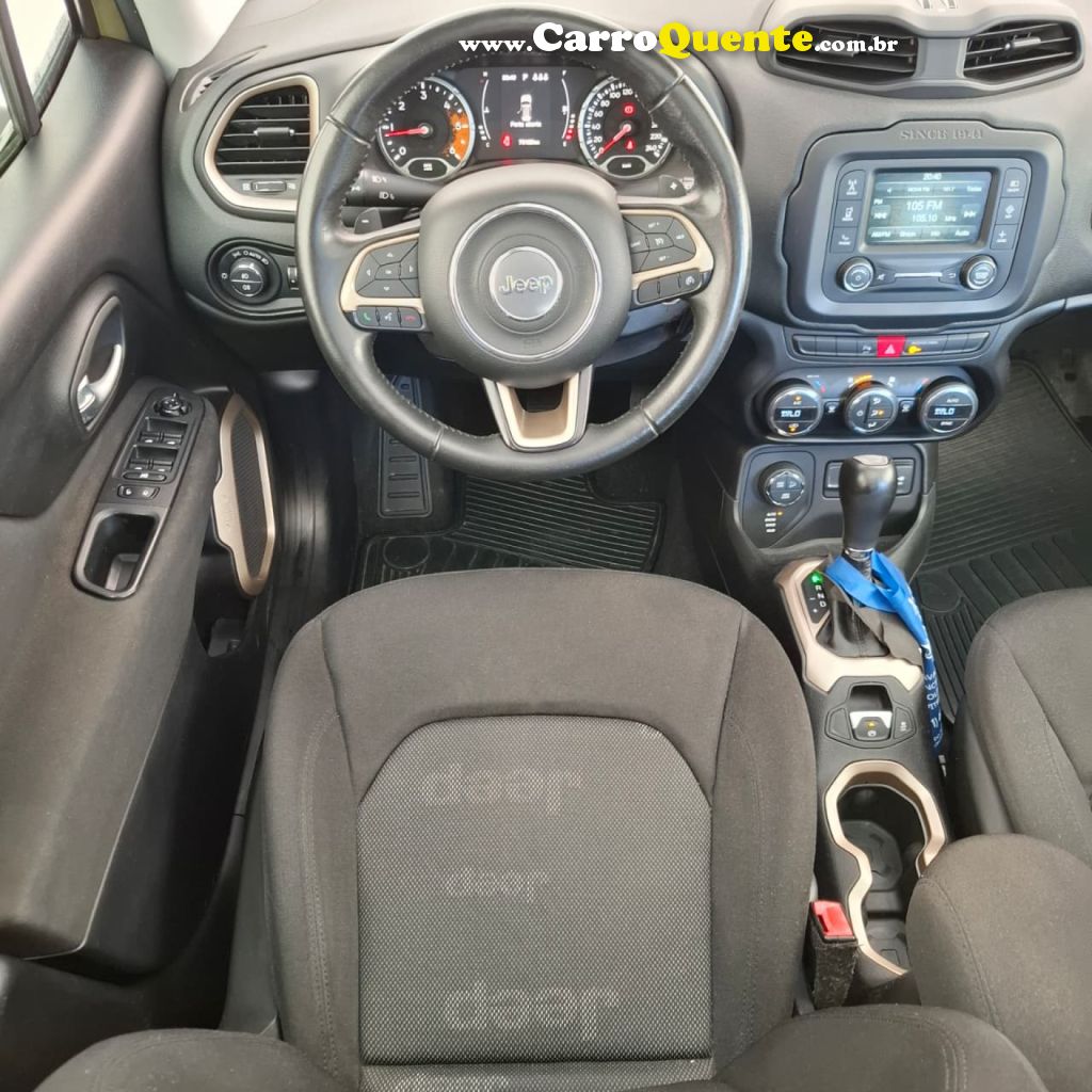 JEEP   RENEGADE LONGITUDE 2.0 4X4 TB DIESEL AUT   VERDE 2016 2.0 DIESEL - Loja