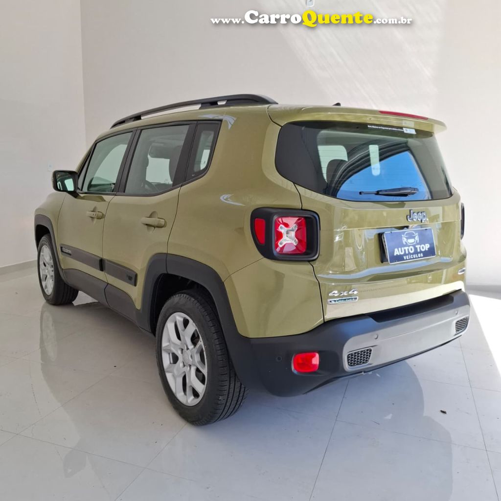 JEEP   RENEGADE LONGITUDE 2.0 4X4 TB DIESEL AUT   VERDE 2016 2.0 DIESEL - Loja