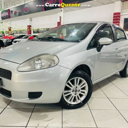 FIAT   PUNTO ATTRACTIVE 1.4 FIRE FLEX 8V 5P   PRATA 2011 1.4 FLEX