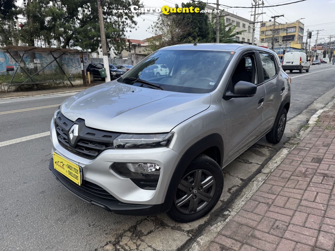 RENAULT   KWID ZEN 1.0 FLEX 12V 5P MEC.   BRANCO 2025 1.0 FLEX - Loja