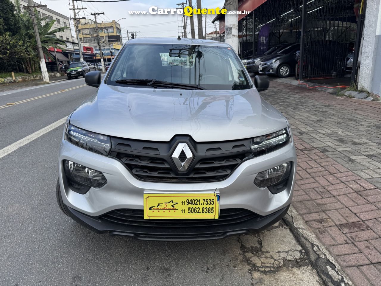 RENAULT   KWID ZEN 1.0 FLEX 12V 5P MEC.   BRANCO 2025 1.0 FLEX - Loja
