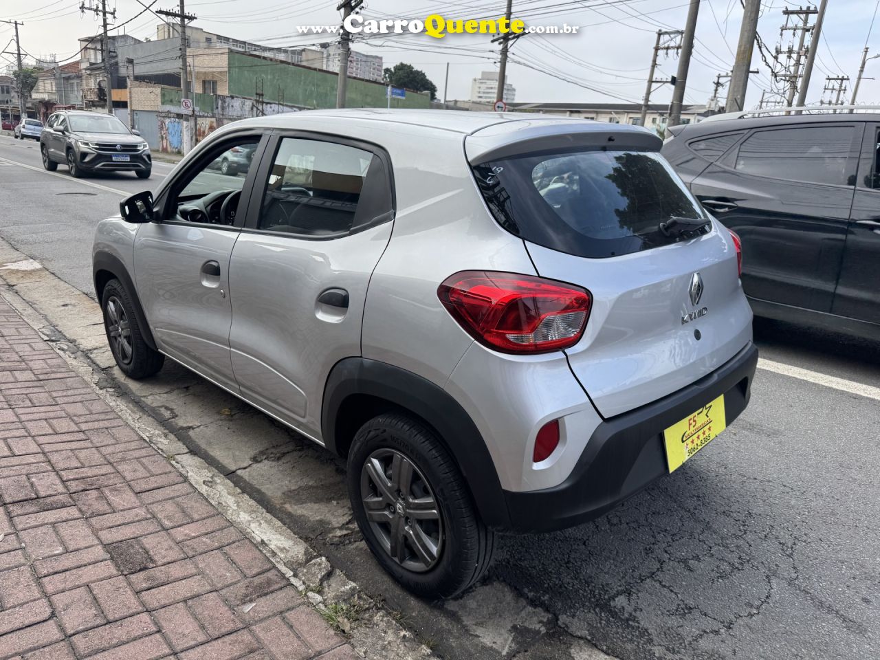 RENAULT   KWID ZEN 1.0 FLEX 12V 5P MEC.   BRANCO 2025 1.0 FLEX - Loja