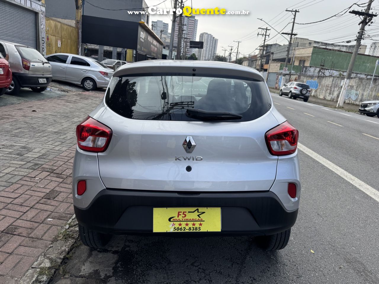 RENAULT   KWID ZEN 1.0 FLEX 12V 5P MEC.   BRANCO 2025 1.0 FLEX - Loja