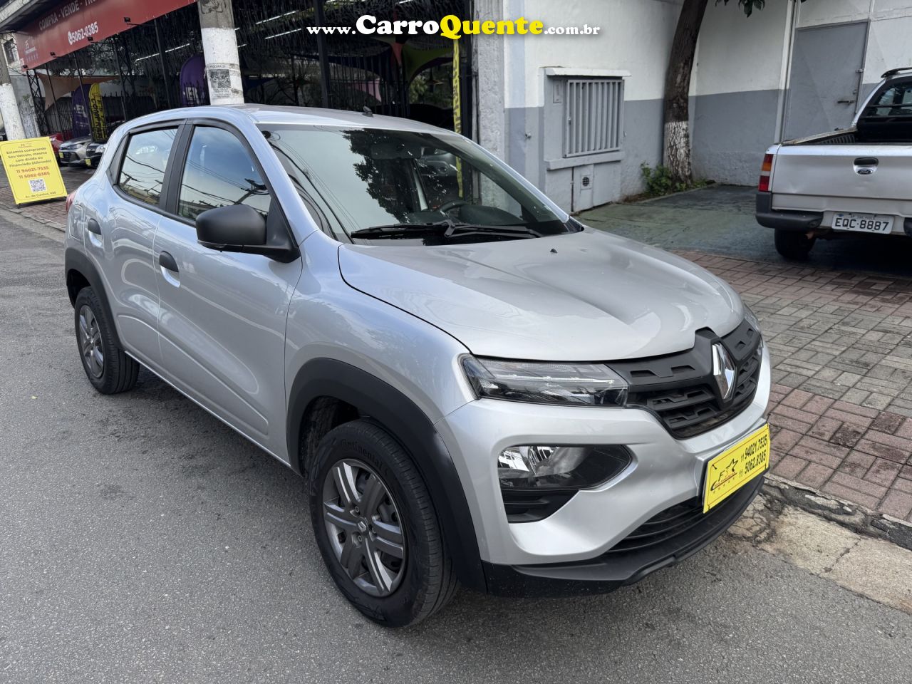 RENAULT   KWID ZEN 1.0 FLEX 12V 5P MEC.   BRANCO 2025 1.0 FLEX - Loja