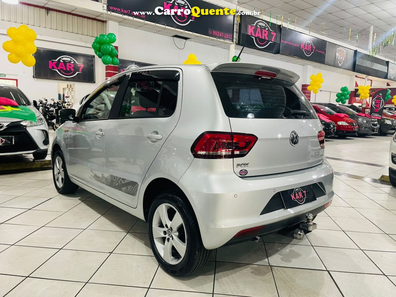 VOLKSWAGEN   FOX ROCK IN RIO 1.6 MI TOTAL FLEX 8V 5P   PRATA 2016 1.6 FLEX - Loja