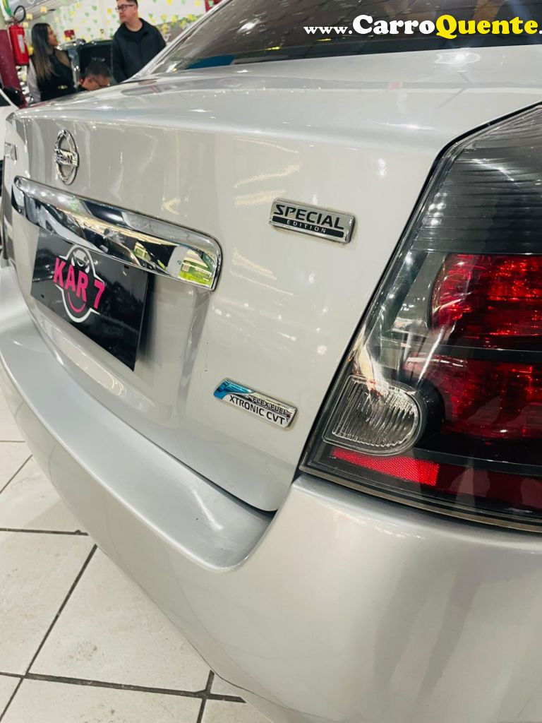 NISSAN   SENTRA S 2.0 2.0 FLEX FUEL 16V AUT.   PRATA 2013 2.0 FLEX - Loja