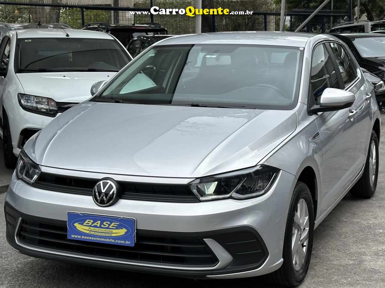 VOLKSWAGEN   POLO 1.0 170 TSI COMFORTLINE AUTOMÁTICO   PRATA 2024 1.0 TSI FLEX - Loja