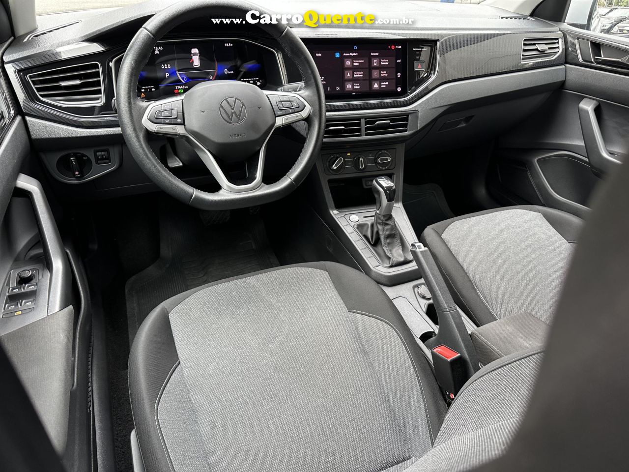 VOLKSWAGEN   POLO 1.0 170 TSI COMFORTLINE AUTOMÁTICO   PRATA 2024 1.0 TSI FLEX - Loja