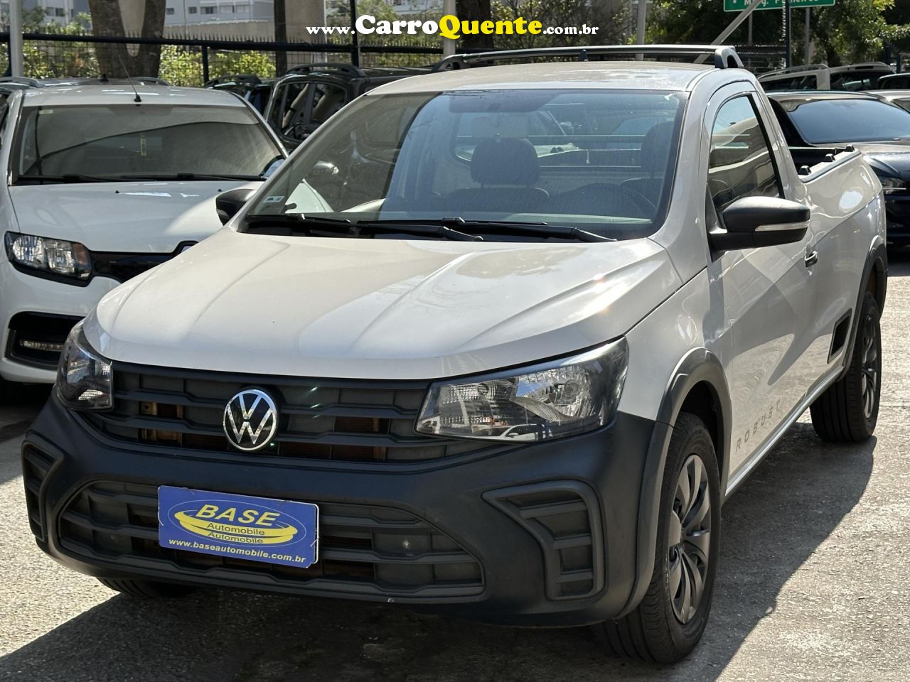 VOLKSWAGEN   SAVEIRO ROBUST 1.6 TOTAL FLEX 16V    BRANCO 2024 1.6 16V FLEX - Loja
