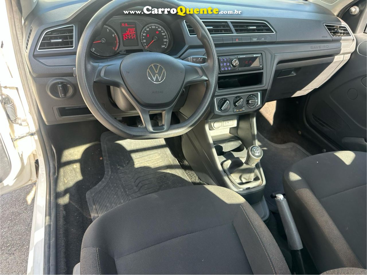 VOLKSWAGEN   SAVEIRO ROBUST 1.6 TOTAL FLEX 16V    BRANCO 2024 1.6 16V FLEX - Loja