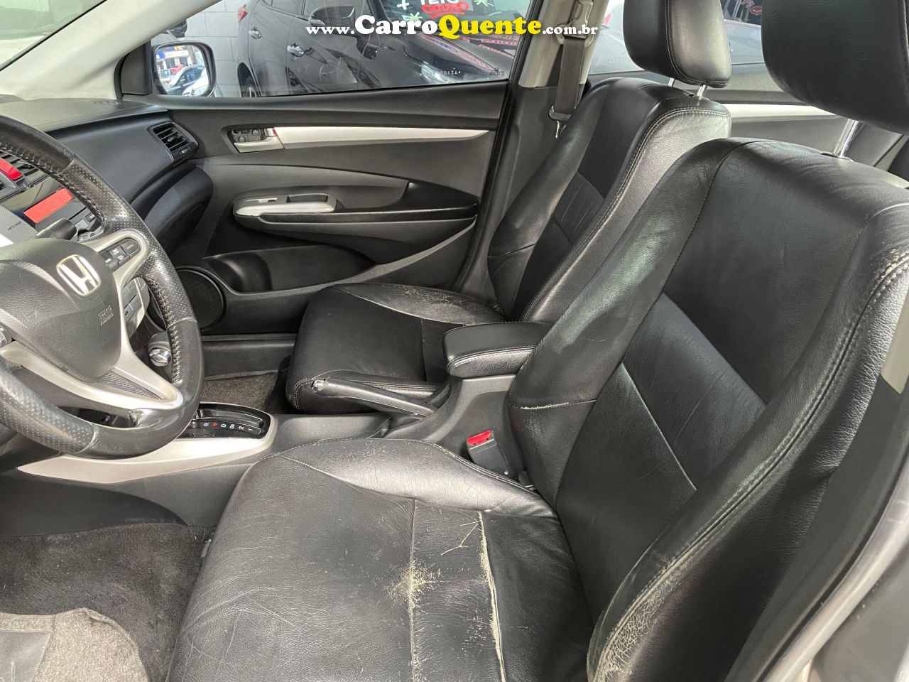 HONDA   CITY SEDAN EX 1.5 FLEX 16V 4P AUT.   CINZA 2010 1.5 FLEX - Loja