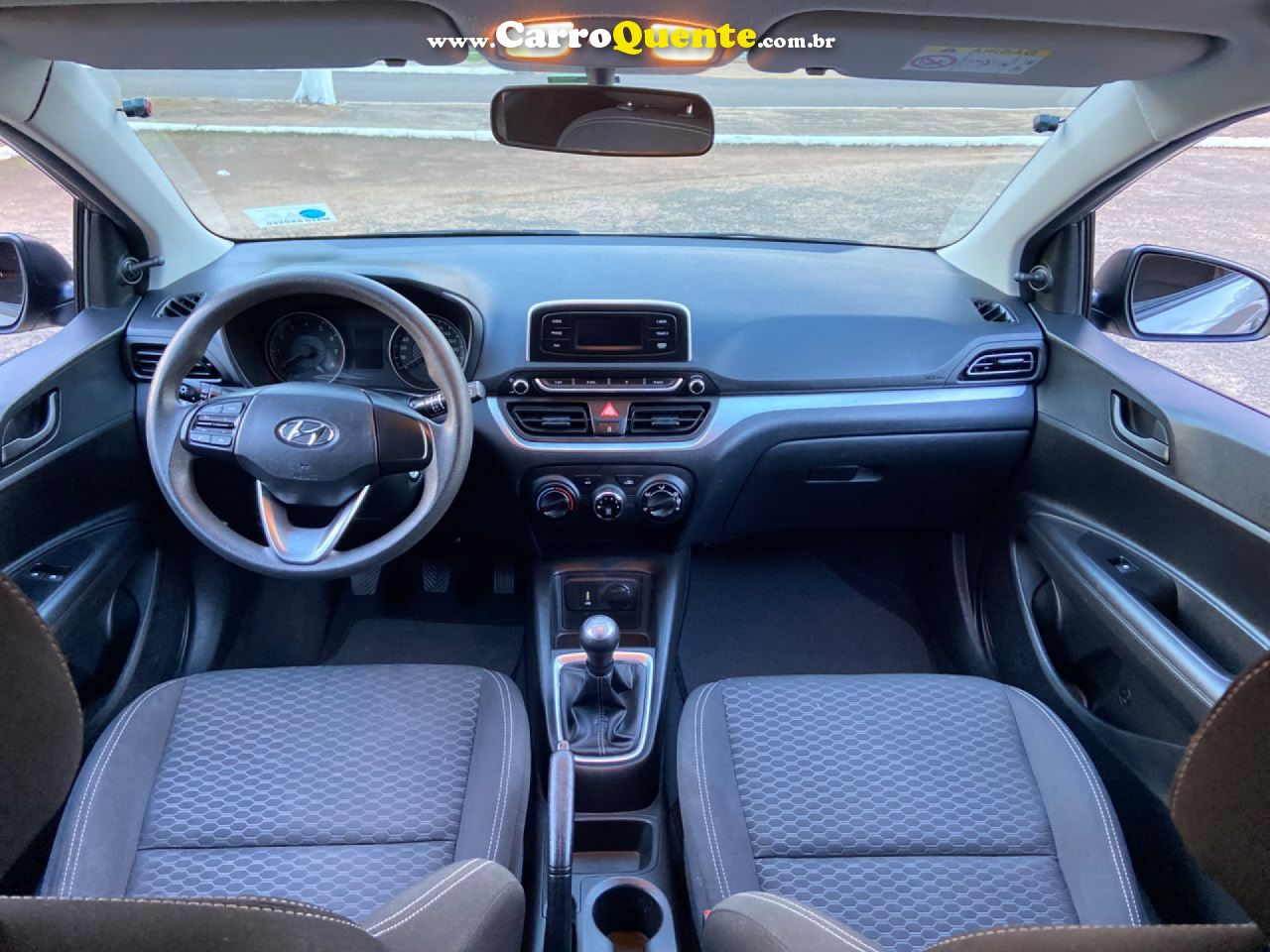 HYUNDAI   HB20 SENSE 1.0 FLEX 12V MEC.   CINZA 2022 1.0 FLEX - Loja