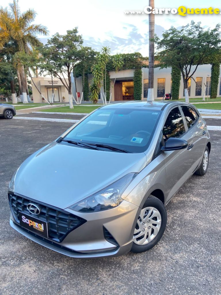 HYUNDAI   HB20 SENSE 1.0 FLEX 12V MEC.   CINZA 2022 1.0 FLEX - Loja