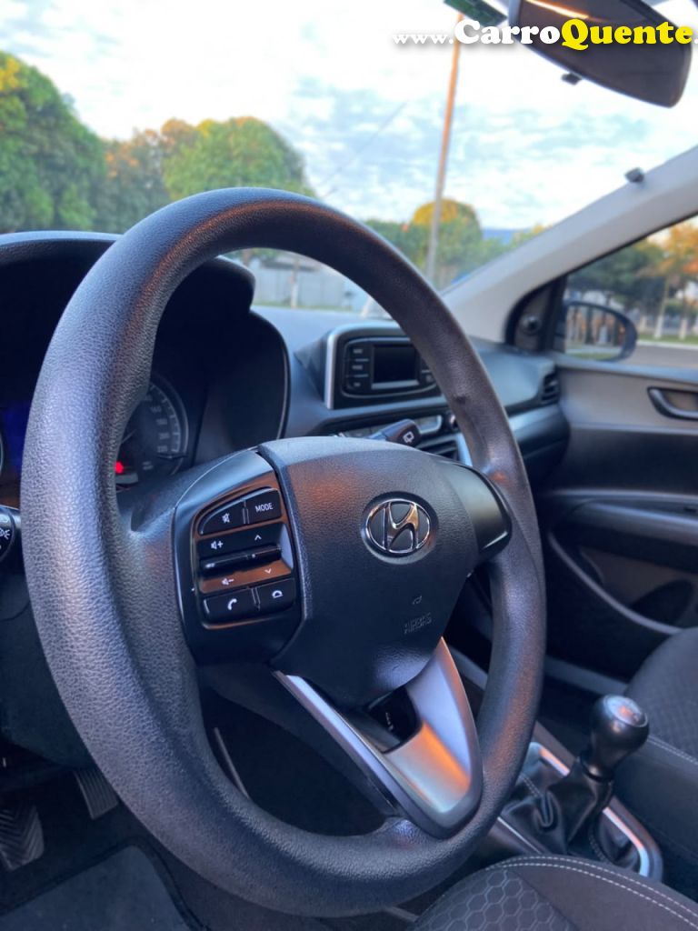 HYUNDAI   HB20 SENSE 1.0 FLEX 12V MEC.   CINZA 2022 1.0 FLEX - Loja
