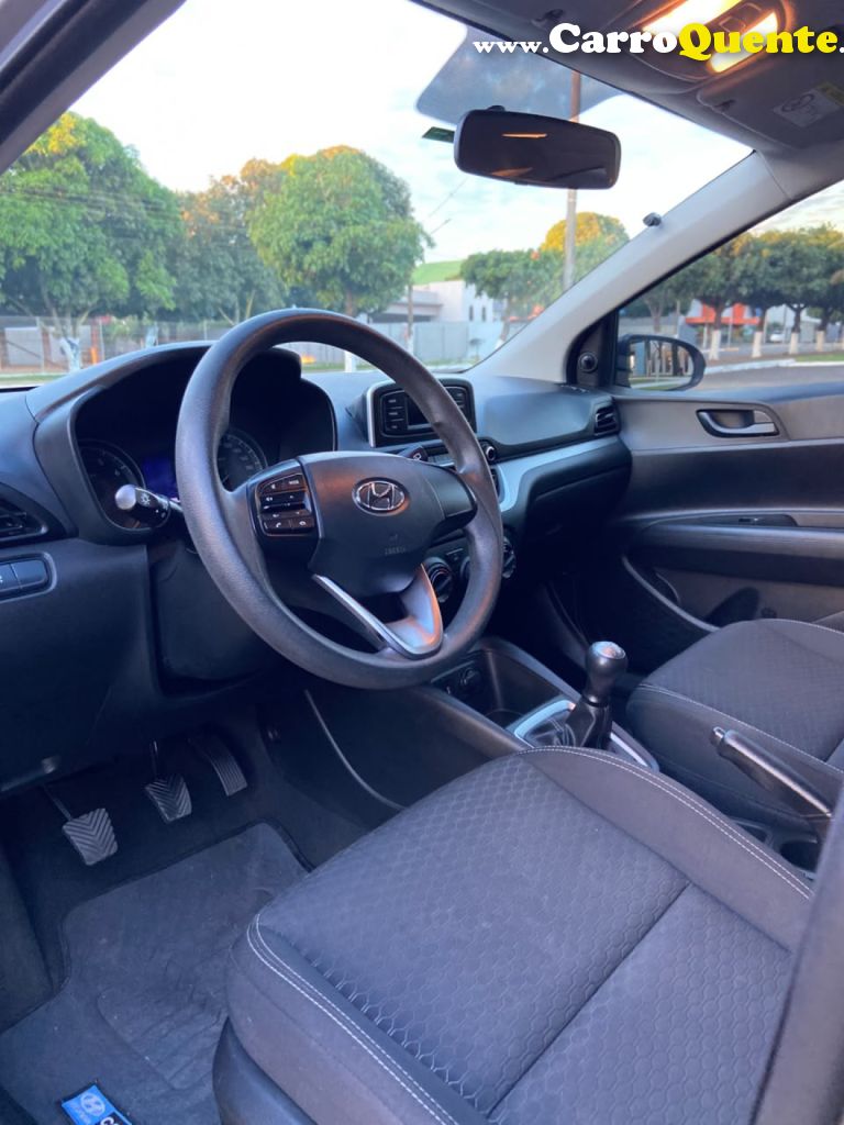 HYUNDAI   HB20 SENSE 1.0 FLEX 12V MEC.   CINZA 2022 1.0 FLEX - Loja