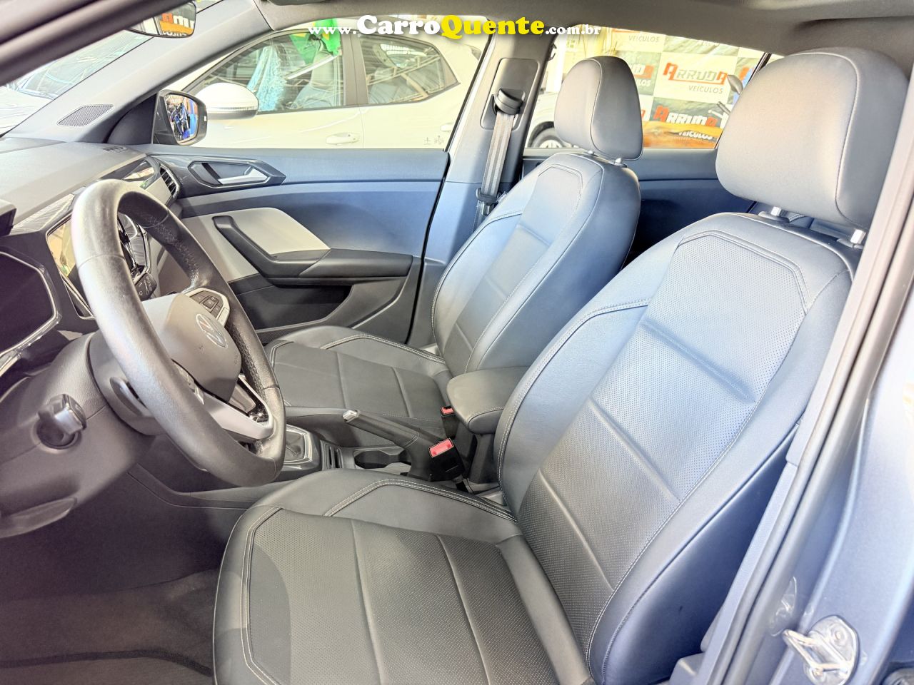 VOLKSWAGEN   T-CROSS HIG. 250 TSI 1.4 FLEX 16V 5P AUT   CINZA 2023 1.4 FLEX - Loja