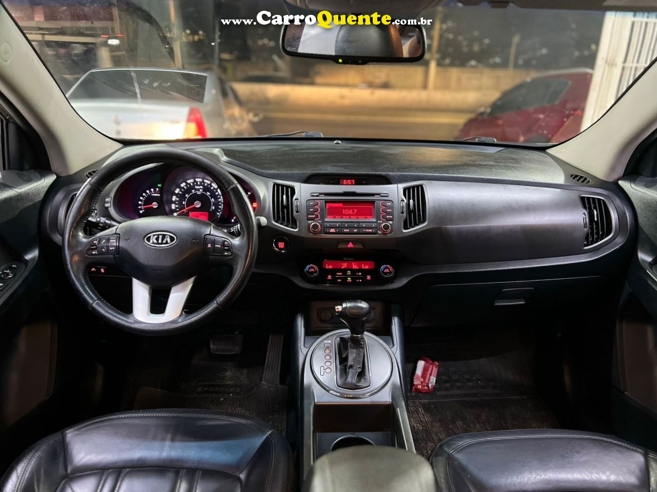 KIA   SPORTAGE EX 2.0 16V 2.0 16V FLEX AUT.   MARROM 2013 2.0 FLEX - Loja
