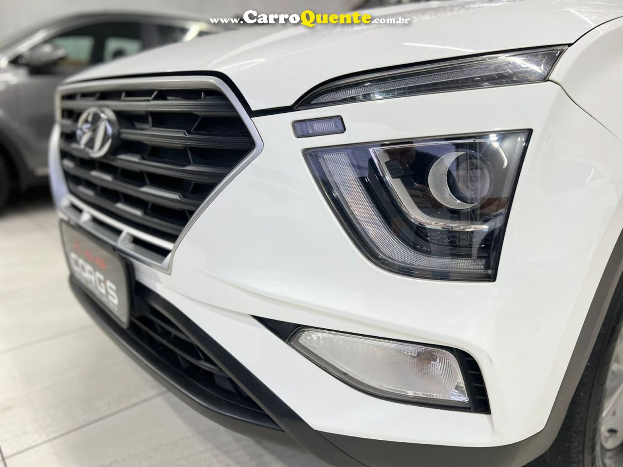 HYUNDAI   CRETA COMFORT 1.0 TB 12V FLEX AUT.   BRANCO 2024 1.0 FLEX - Loja