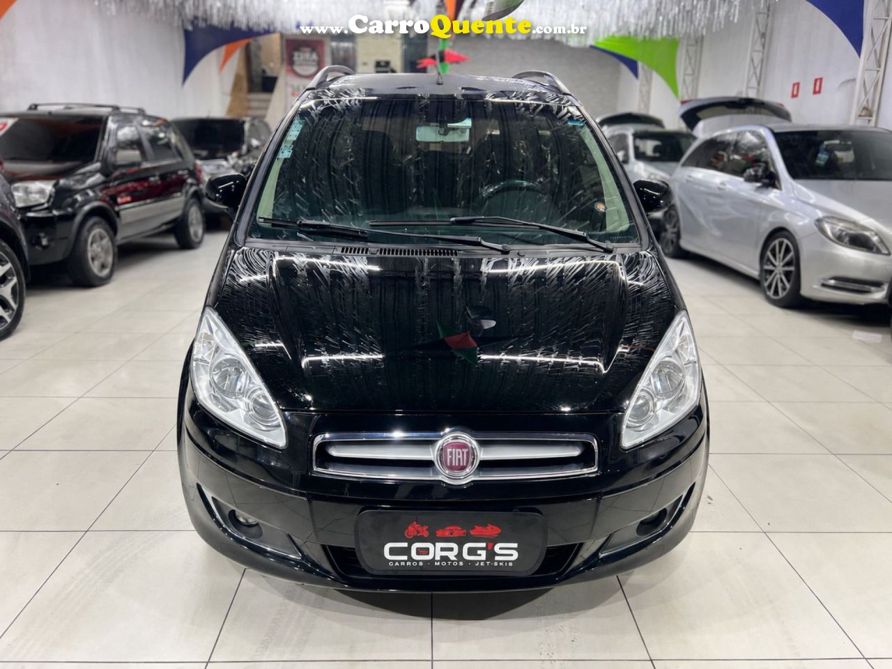 FIAT   IDEA ATTRACTIVE 1.4 FIRE FLEX 8V 5P   CINZA 2014 1.4 FLEX - Loja