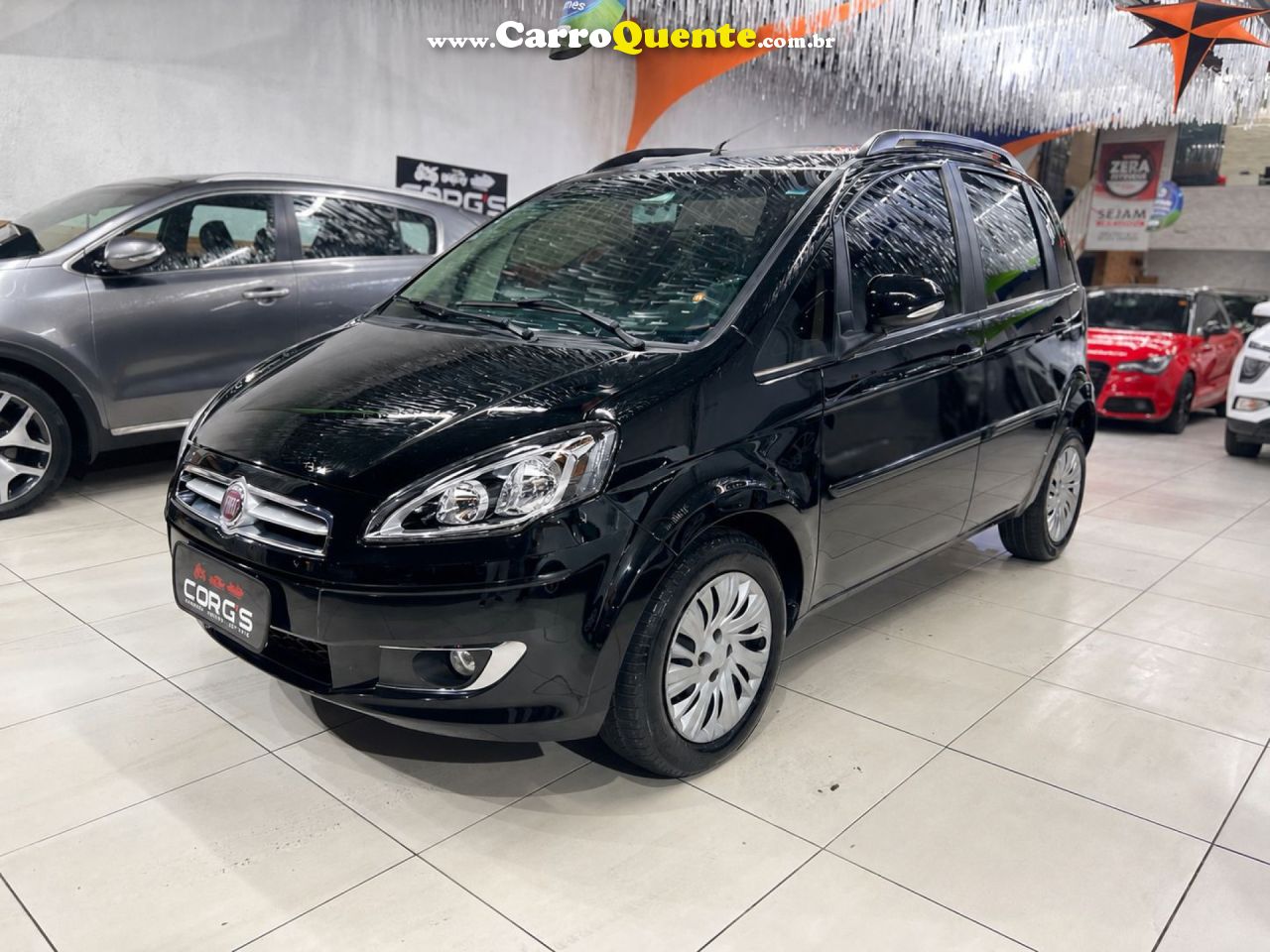 FIAT   IDEA ATTRACTIVE 1.4 FIRE FLEX 8V 5P   CINZA 2014 1.4 FLEX - Loja