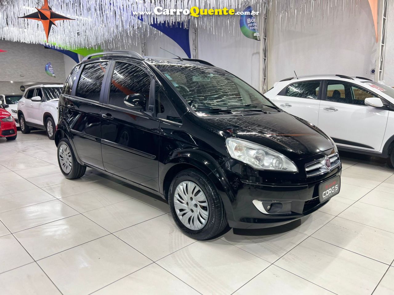 FIAT   IDEA ATTRACTIVE 1.4 FIRE FLEX 8V 5P   CINZA 2014 1.4 FLEX - Loja