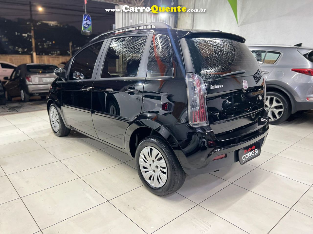 FIAT   IDEA ATTRACTIVE 1.4 FIRE FLEX 8V 5P   CINZA 2014 1.4 FLEX - Loja