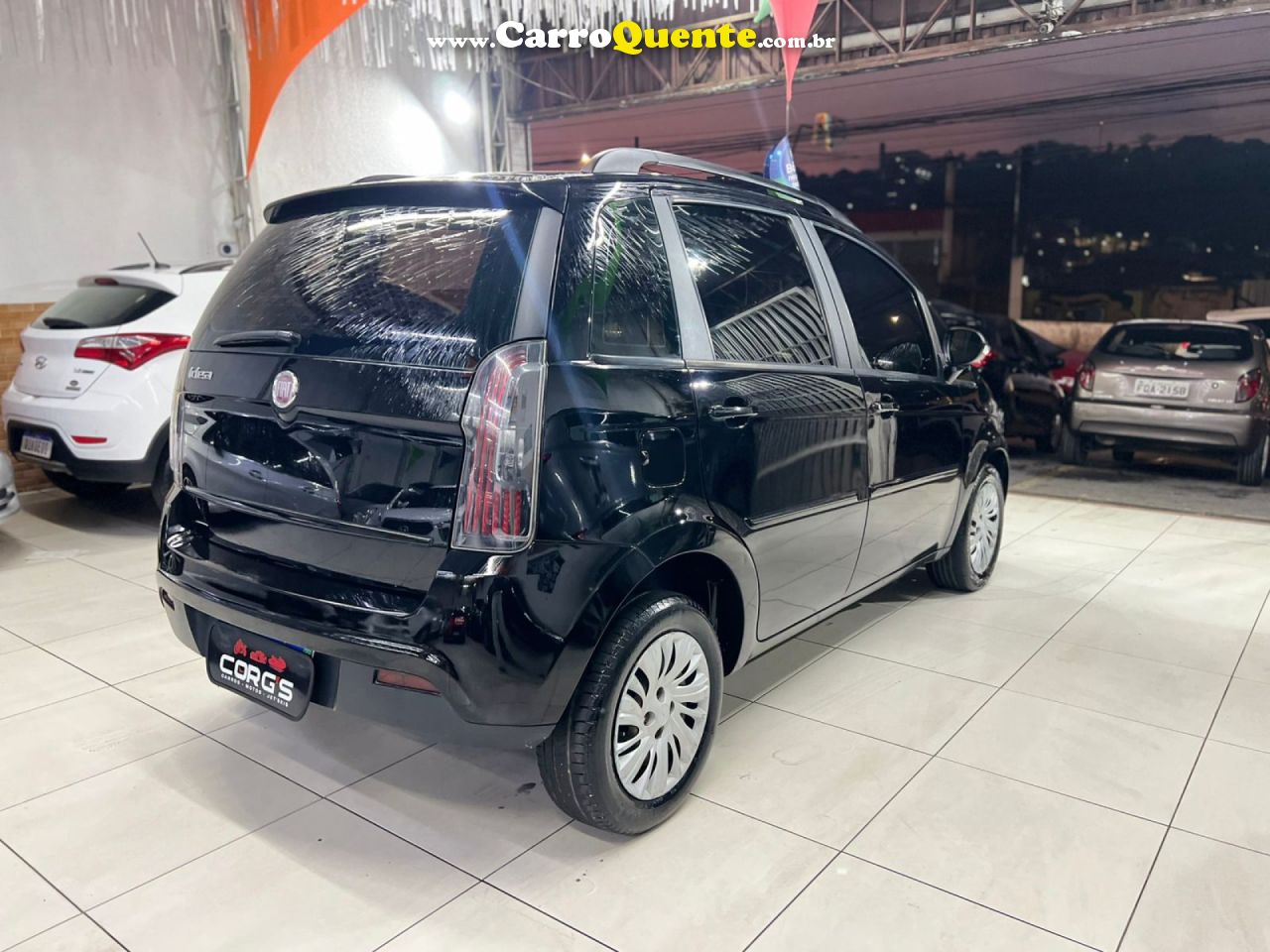 FIAT   IDEA ATTRACTIVE 1.4 FIRE FLEX 8V 5P   CINZA 2014 1.4 FLEX - Loja
