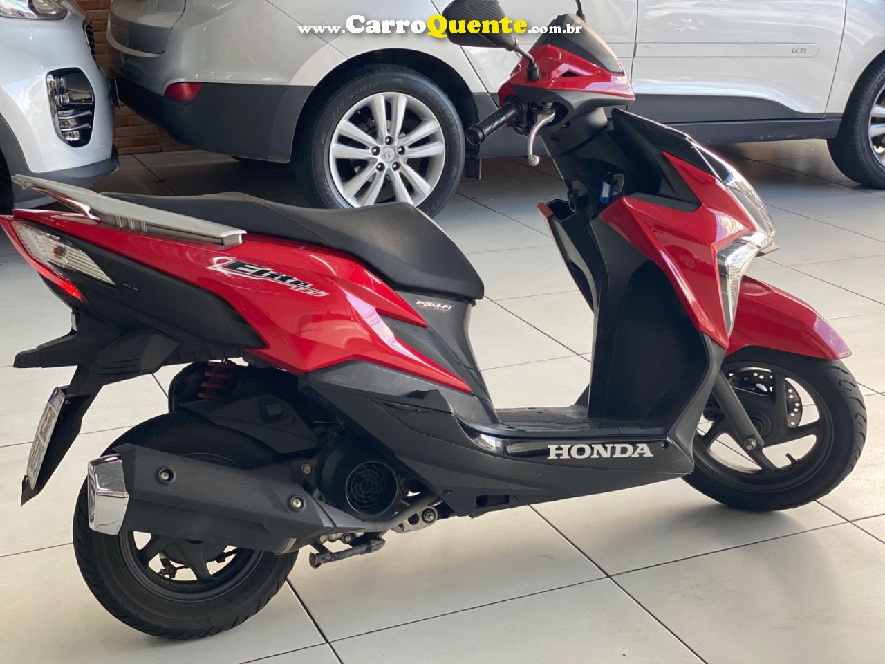 HONDA   ELITE 125   VERMELHO 2022 125 GASOLINA - Loja