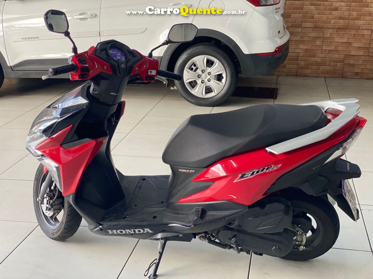 HONDA   ELITE 125   VERMELHO 2022 125 GASOLINA - Loja