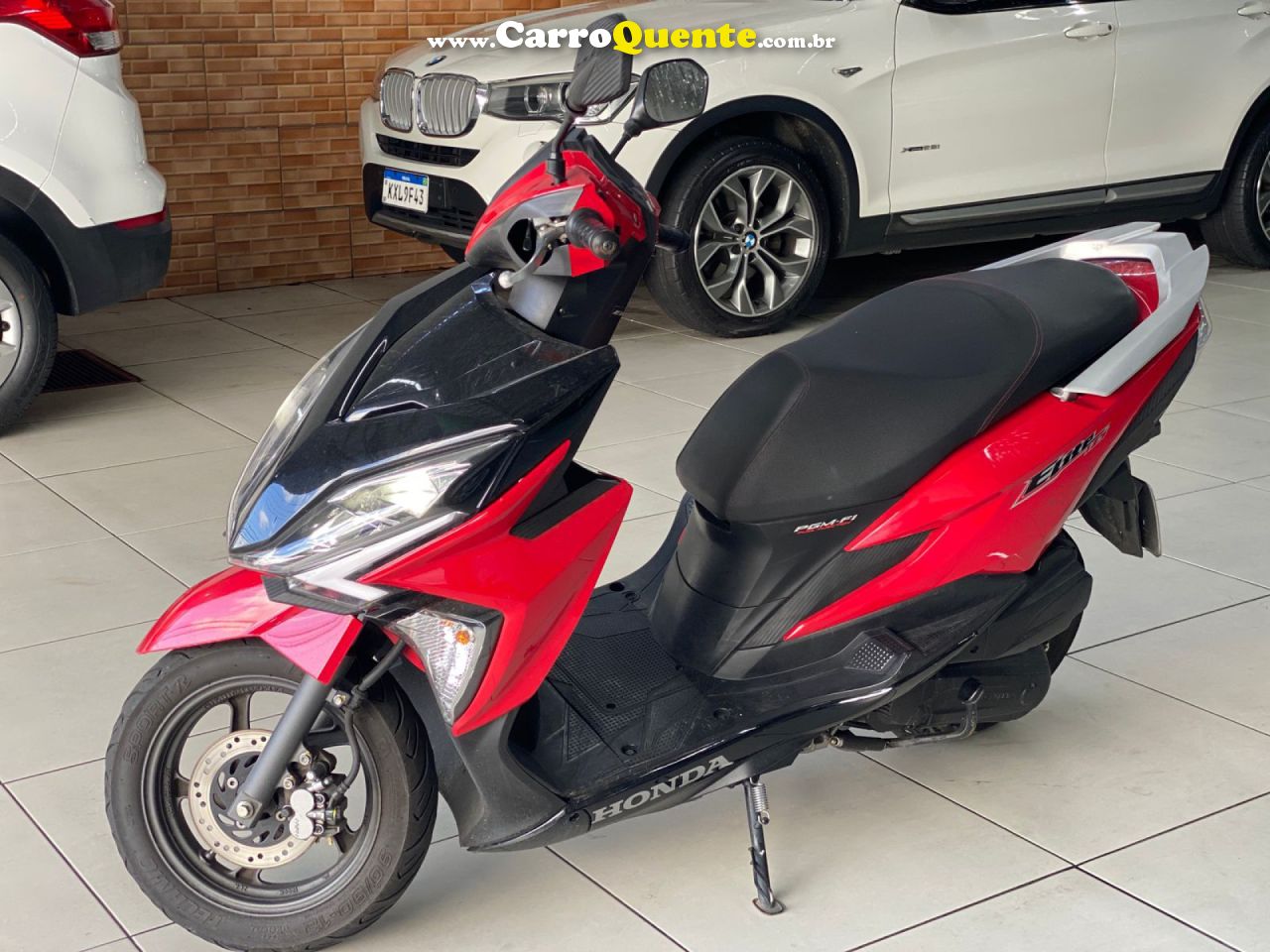 HONDA   ELITE 125   VERMELHO 2022 125 GASOLINA - Loja