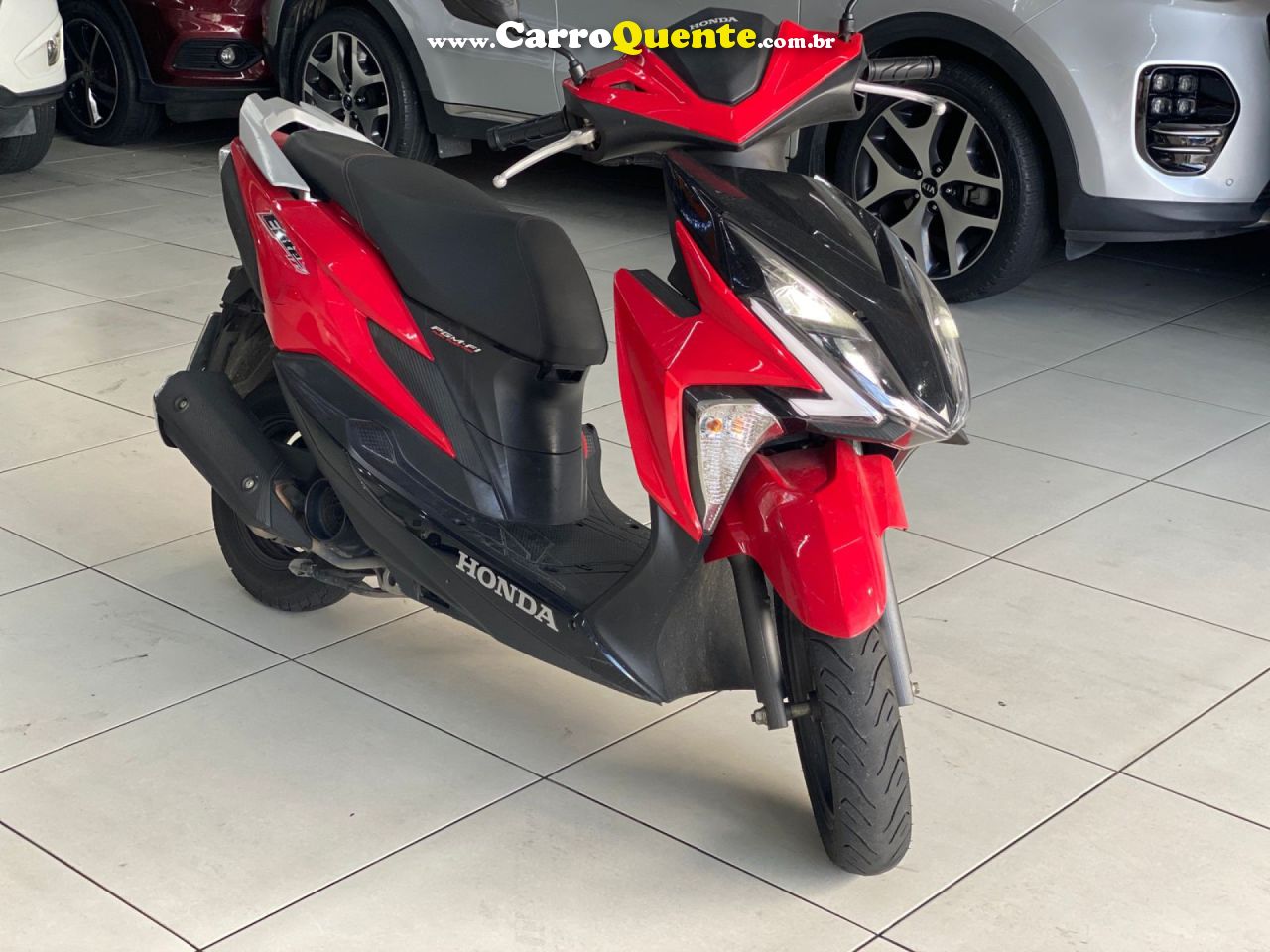HONDA   ELITE 125   VERMELHO 2022 125 GASOLINA - Loja