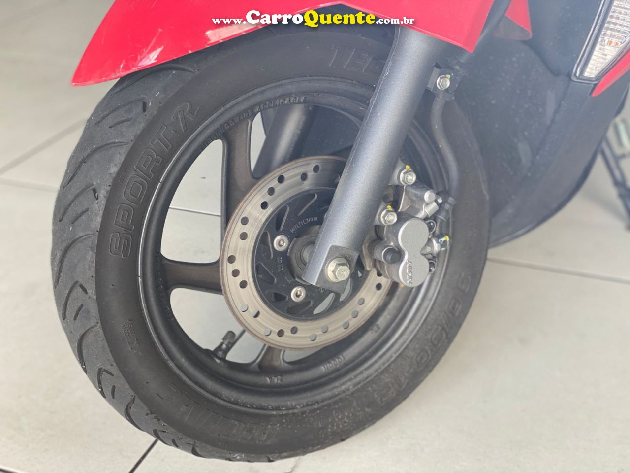 HONDA   ELITE 125   VERMELHO 2022 125 GASOLINA - Loja