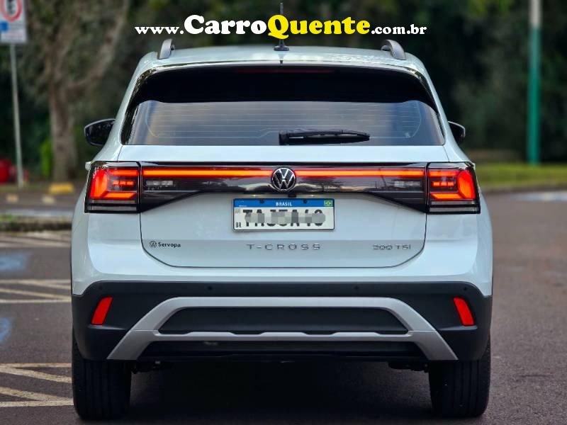 T-Cross 200 TSI 1.0  Flex 12V 5p Aut. 2025/2024 VolksWagen - Loja