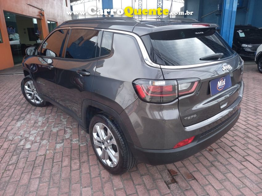 JEEP COMPASS 1.3 T270 TURBO FLEX LONGITUDE AT6 - Loja