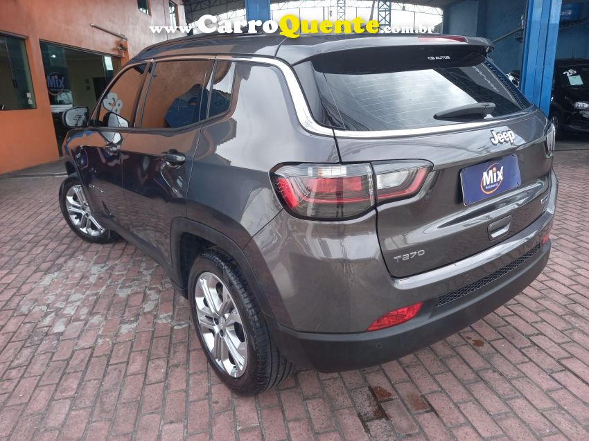 JEEP COMPASS 1.3 T270 TURBO FLEX LONGITUDE AT6 - Loja