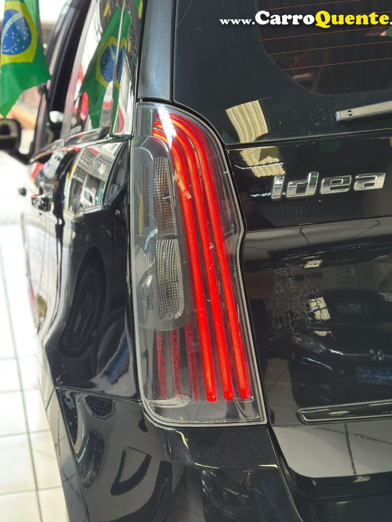FIAT   IDEA ATTRACTIVE 1.4 FIRE FLEX 8V 5P   PRETO 2015 1.4 FLEX - Loja