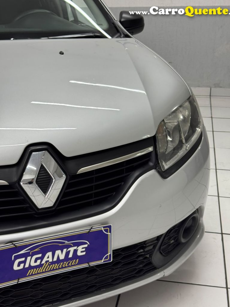 RENAULT   SANDERO AUTHENTIQUE FLEX 1.0 12V 5P   PRATA 2020 1.0 FLEX - Loja