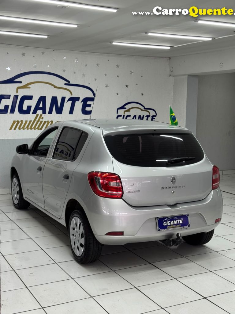 RENAULT   SANDERO AUTHENTIQUE FLEX 1.0 12V 5P   PRATA 2020 1.0 FLEX - Loja