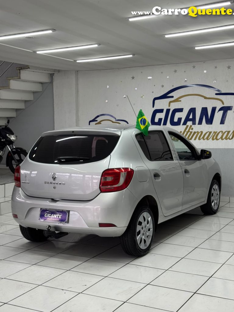 RENAULT   SANDERO AUTHENTIQUE FLEX 1.0 12V 5P   PRATA 2020 1.0 FLEX - Loja