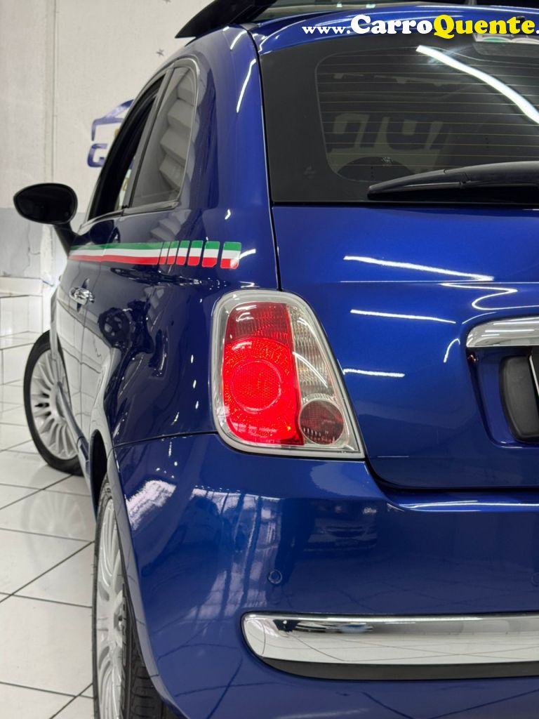 FIAT   500 LOUNGE 1.4 16V 100CV  MEC.   AZUL 2010 1.4 FLEX - Loja
